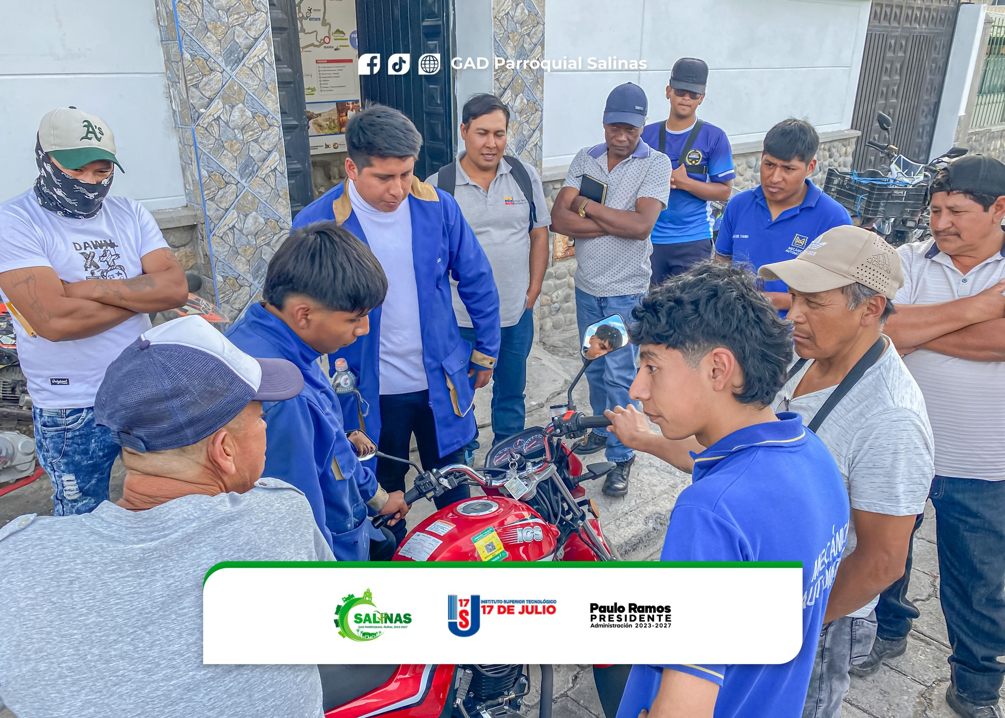 Avanza el Curso Gratuito de Mecánica de Motos en Salinas