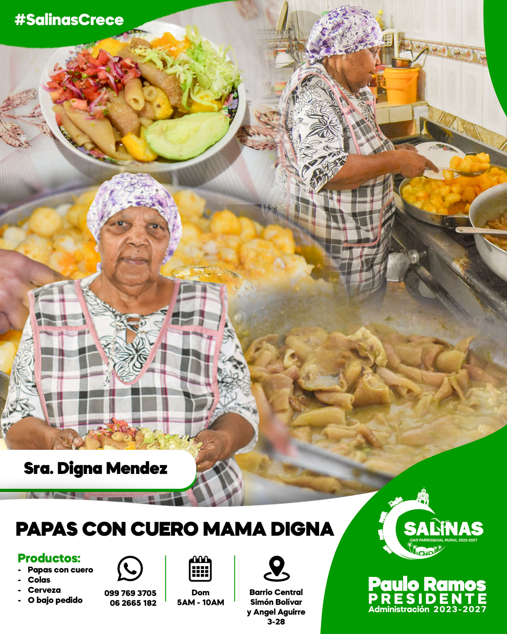 Emprendedores - Papas con Cuero de Mamá Digna
