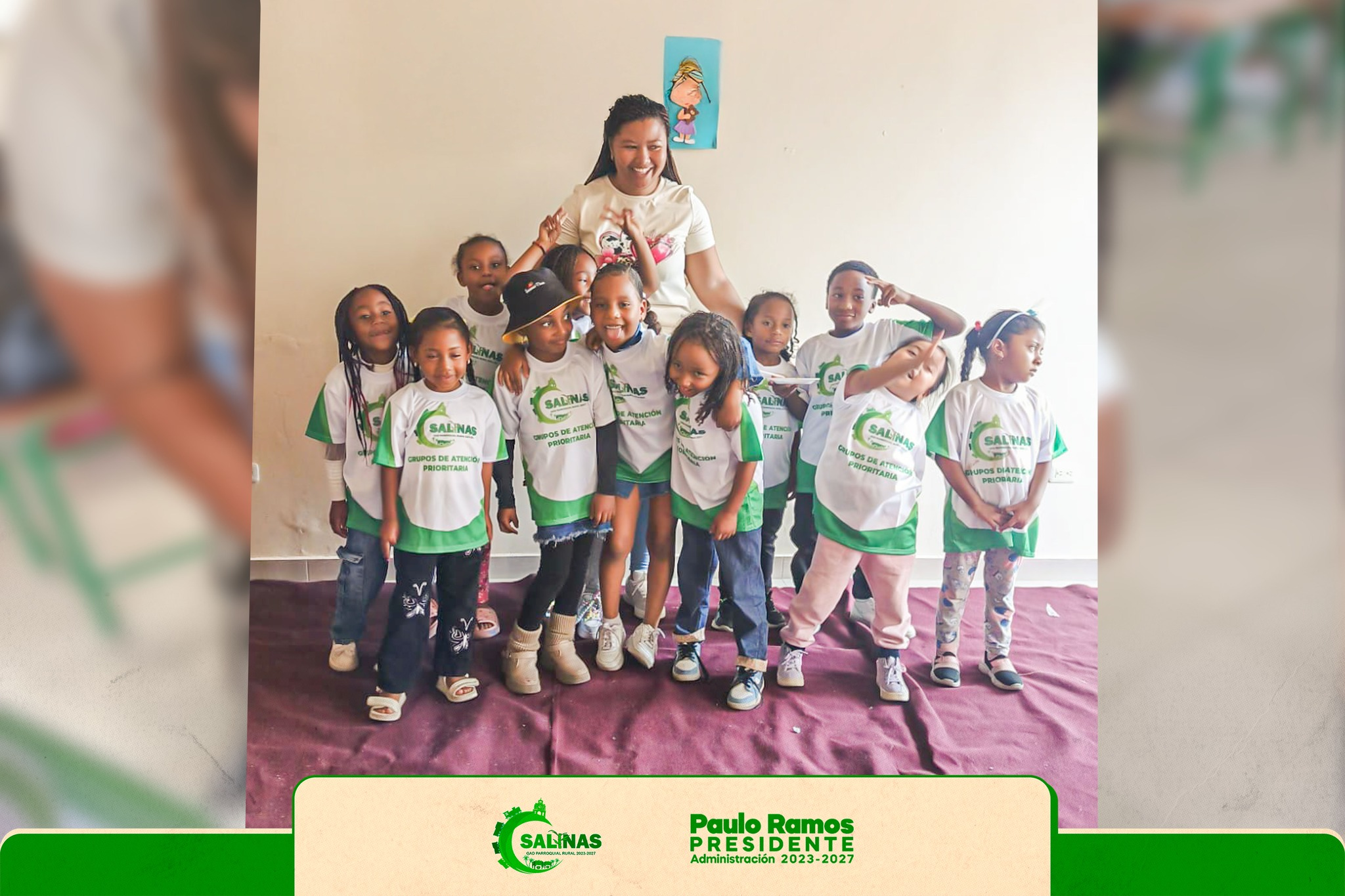 Entrega de Camisetas y Jornada Educativa para Niños y Niñas del Proyecto de Nutrición y Refuerzo Académico