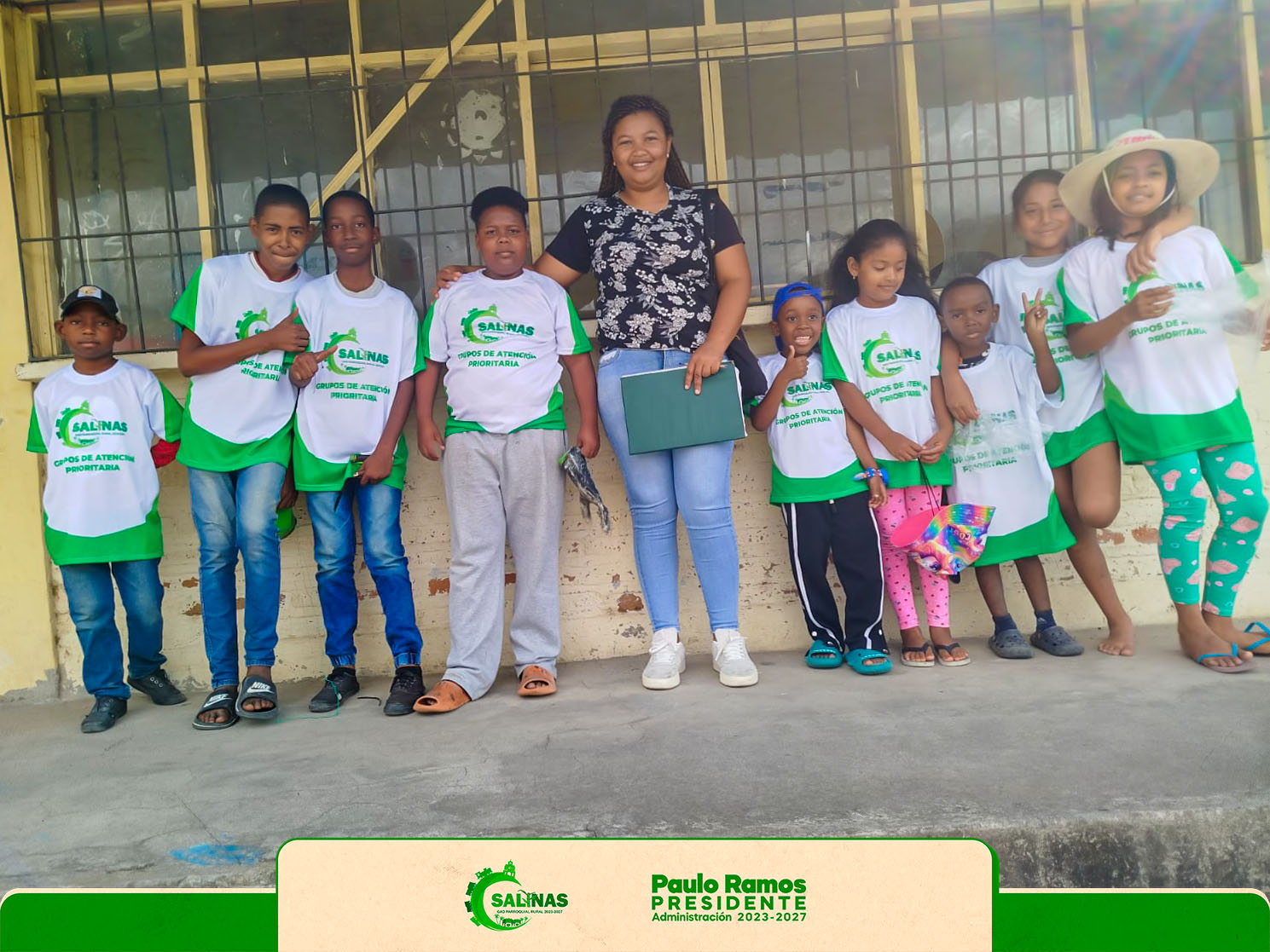 Entrega de Camisetas y Jornada Educativa para Niños y Niñas del Proyecto de Nutrición y Refuerzo Académico