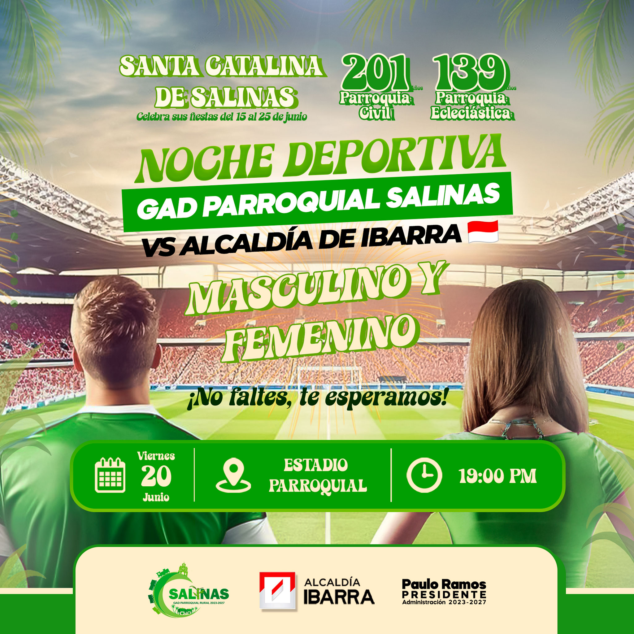 Noche deportiva 2025