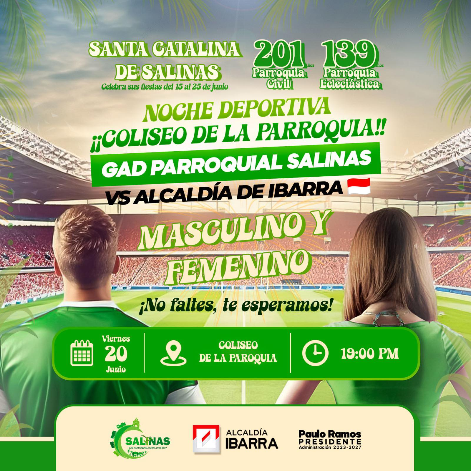 Noche Deportiva - COLISEO DE LA PARROQUIA