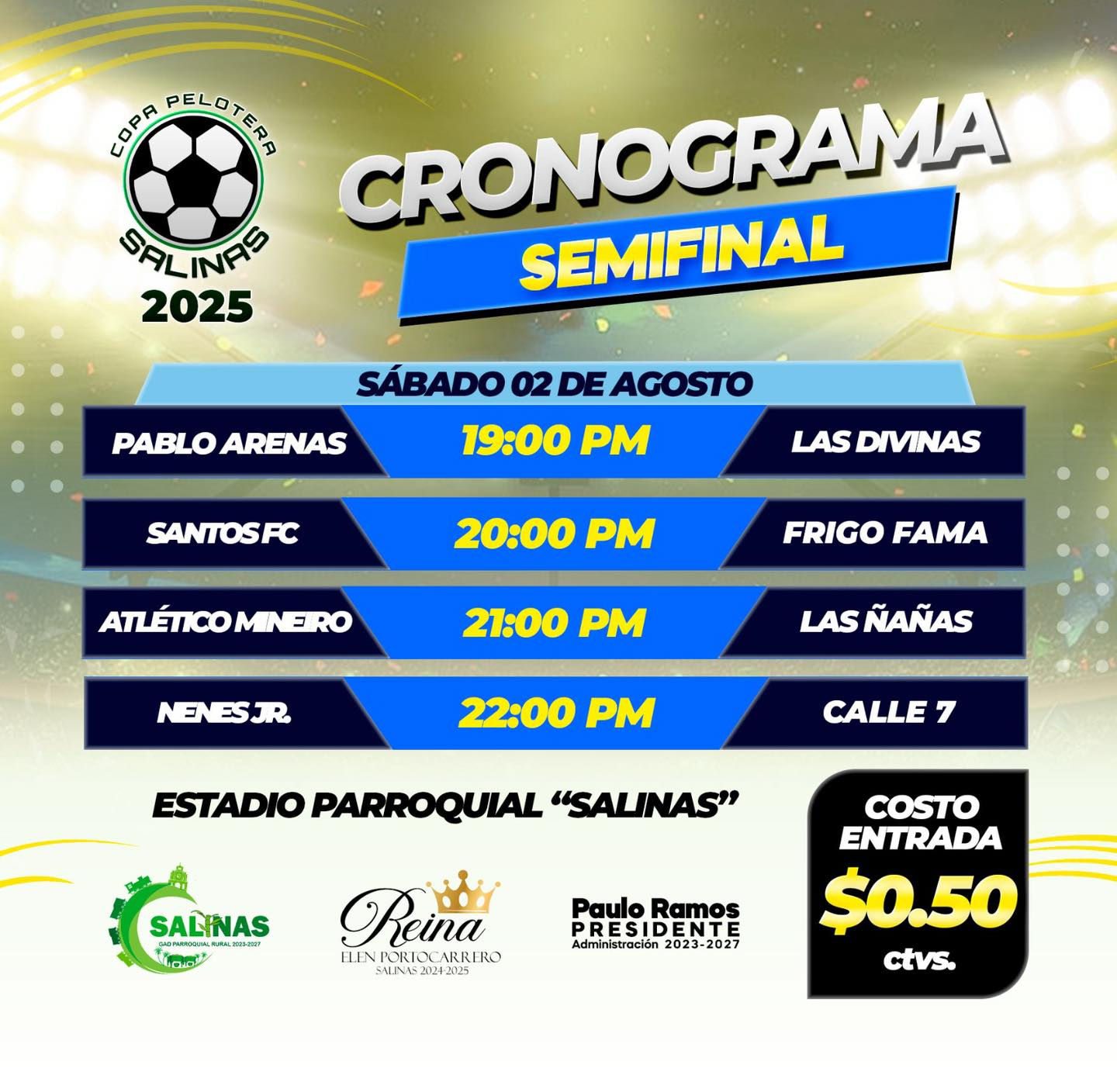 SEMIFINAL - Copa Pelotera Salinas 2025
